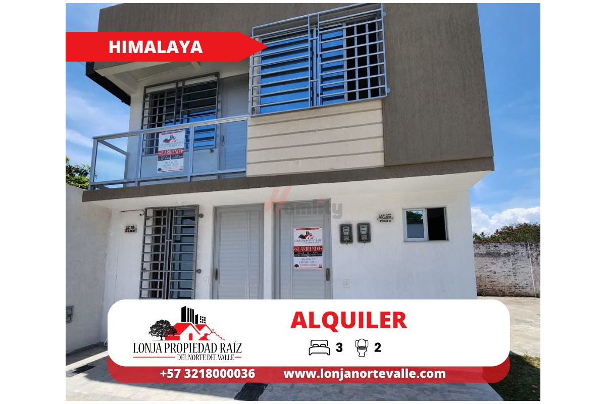 Casas en Arriendo, Urbanización Himalaya Cartago - CASA276