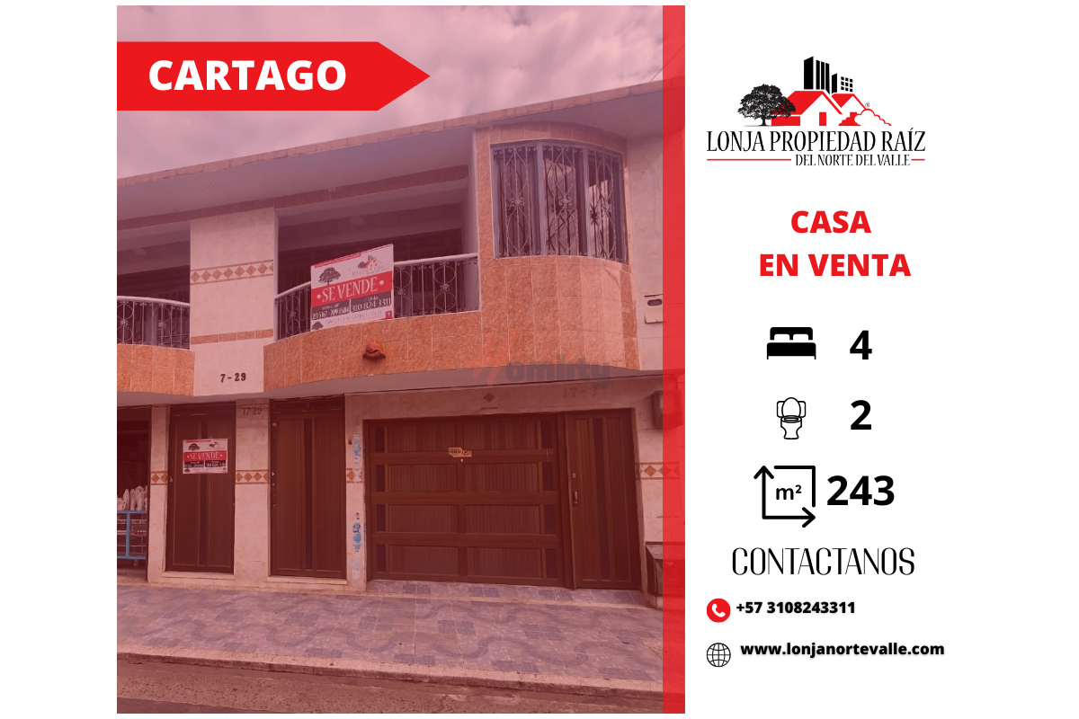 Casa En Arriendo/Venta - El Llano, Cartago