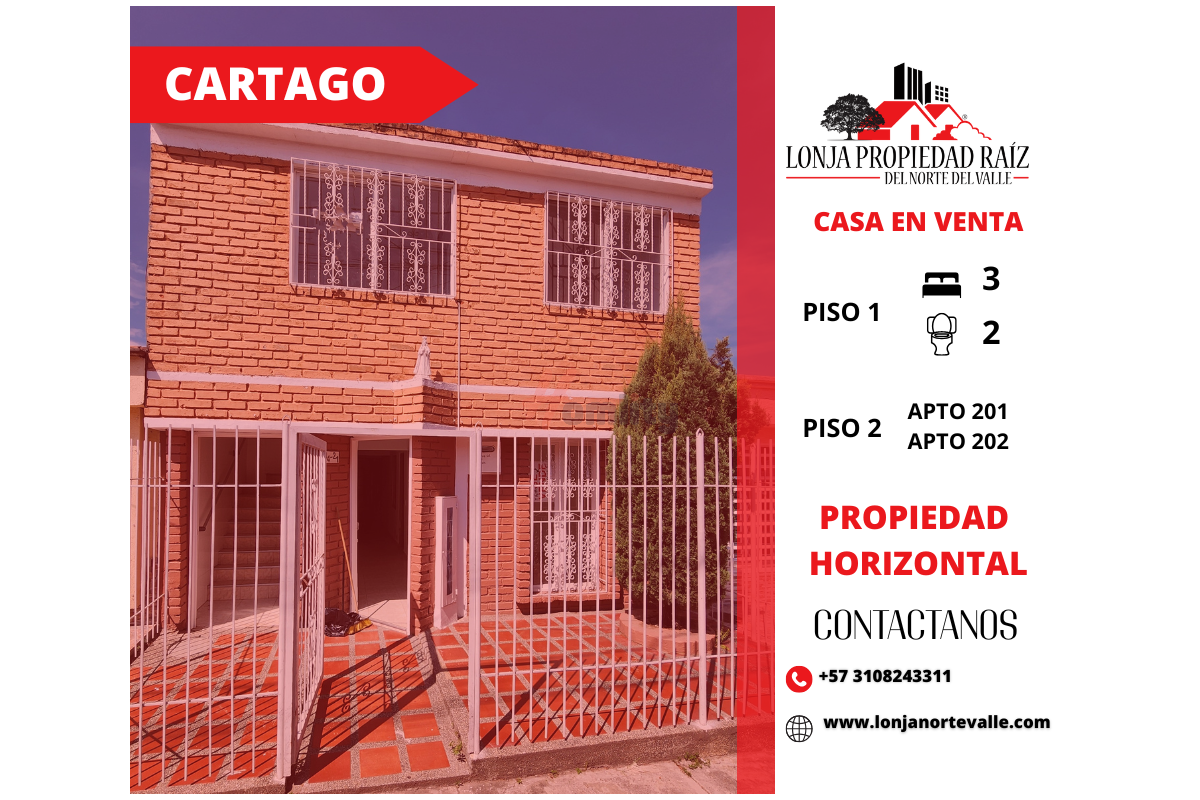 Casas en Venta, Cartago,  - El trebol