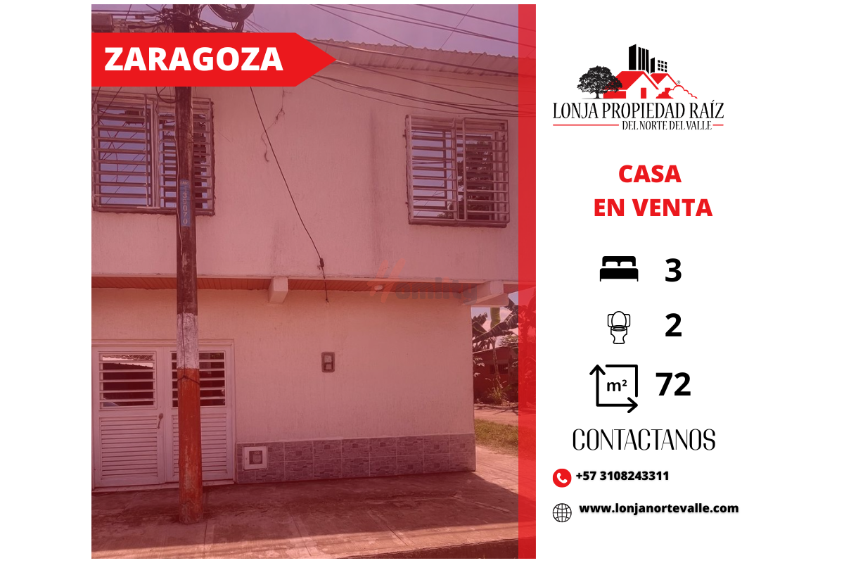 Casas en Venta, Cartago,  - Zaragoza