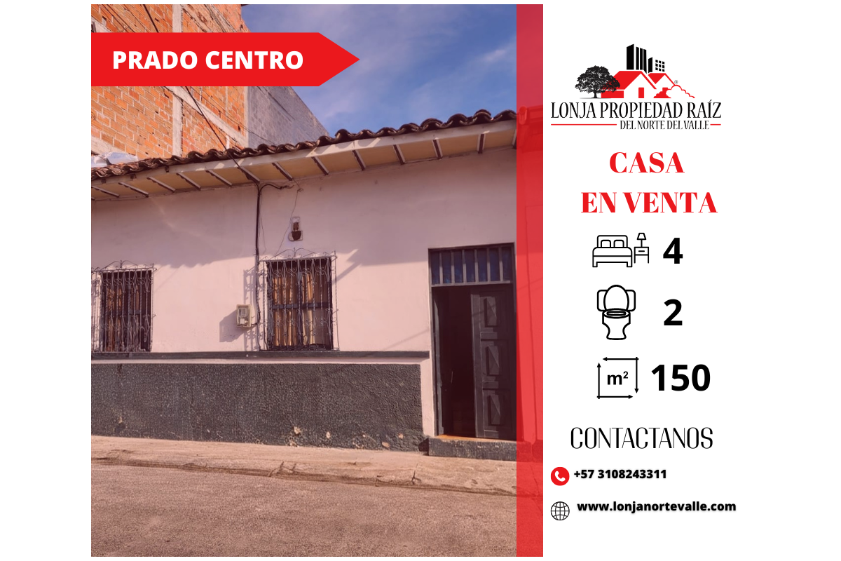Casas en Venta, Cartago,  - El Prado